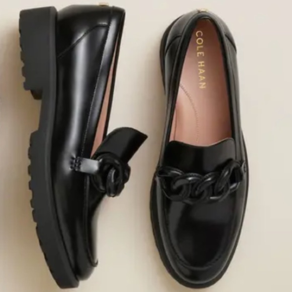 Cole Haan Geneva Chain Loafers
